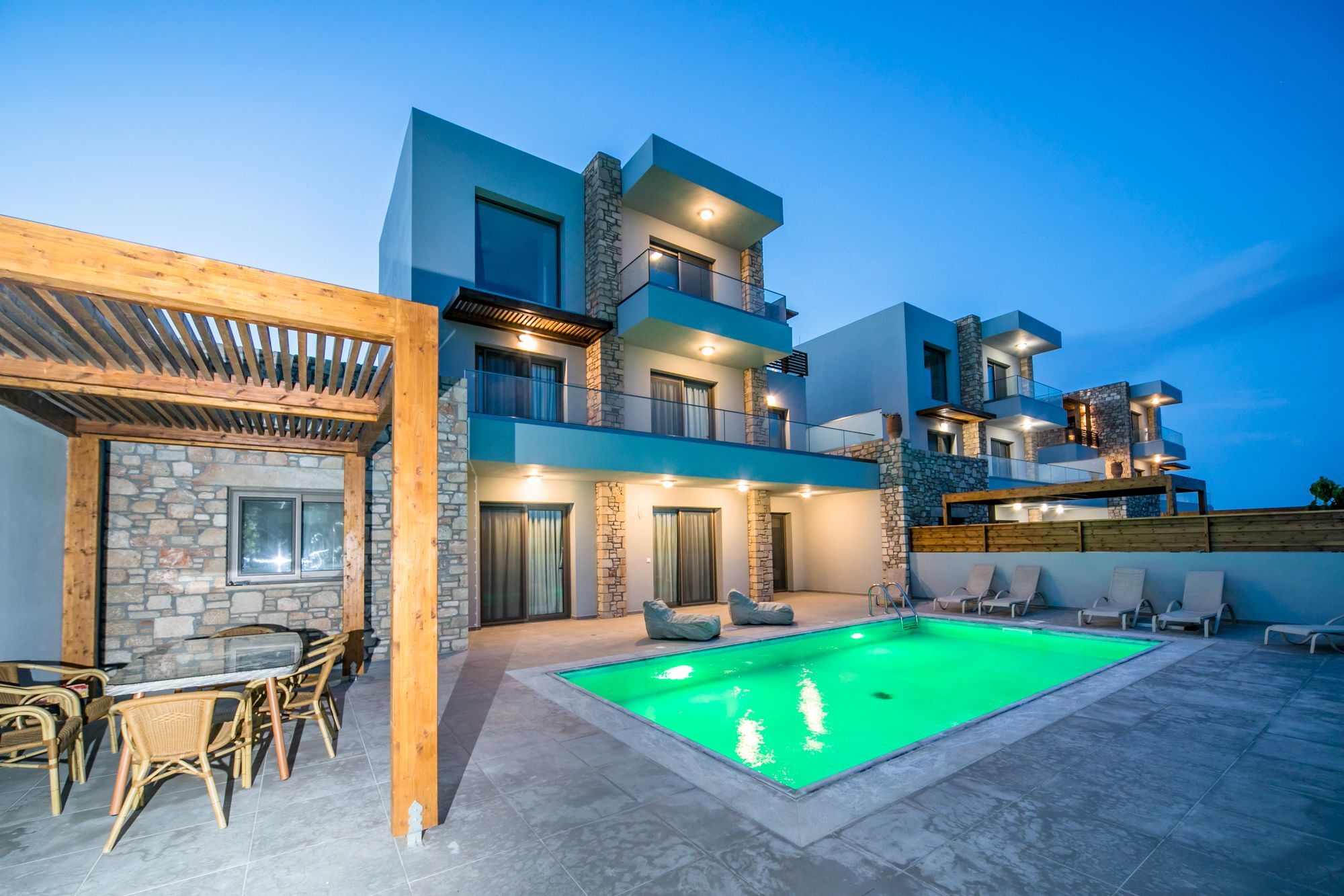 Olive Stone Villas Gennadi Exterior foto
